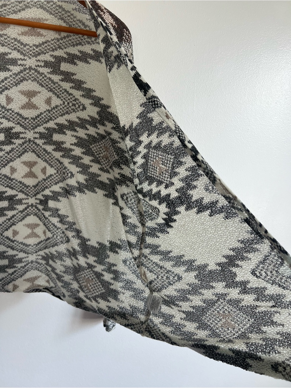 Freshman Aztec Pattern Cardigan - Picture 4 of 7